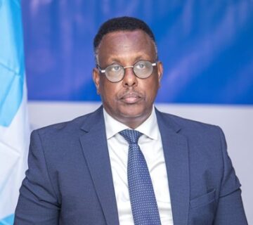 Hassan Moallin - Minister of Justice and Constitutional Affairs